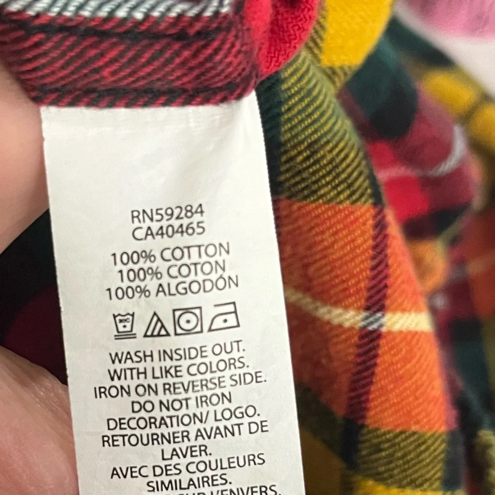 THE CHILDREN'S PLACE BOYS FLANNEL BUTTON SHIRT (198)